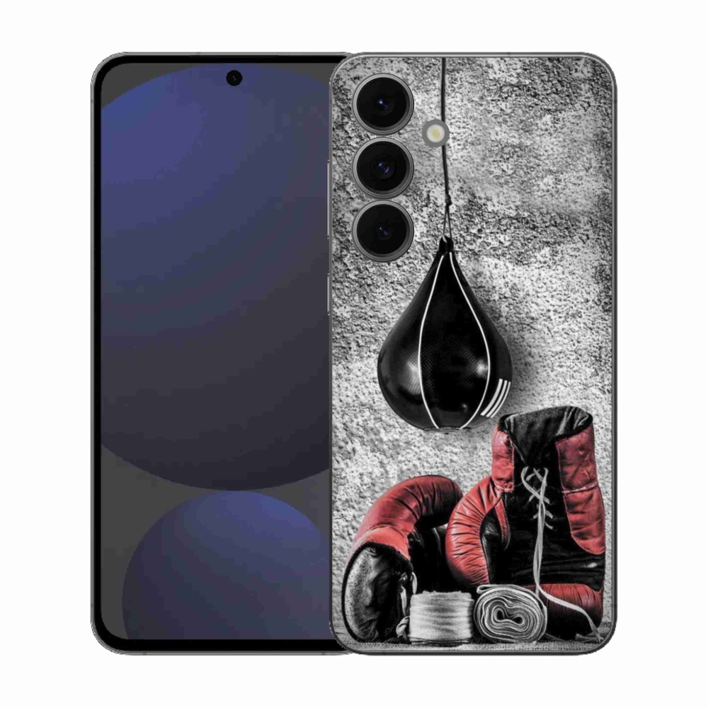 Gél borítás mmCase Samsung Galaxy S25 FE - bokszzsák és kesztyű - Samsung Galaxy S25 FE számára