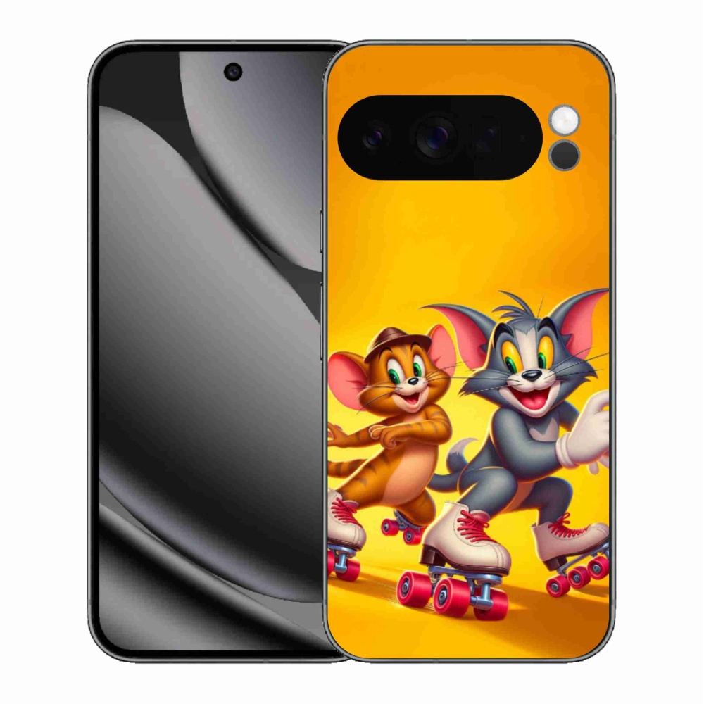 Zselés borítás mmCase a Google Pixel 10 Pro XL-hez - tom a jerry