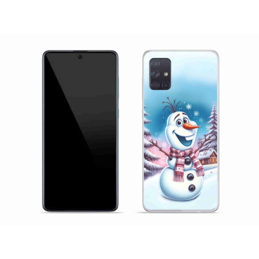 Gél borítás mmCase Samsung Galaxy A51 - ice kingdom - jégkirályság