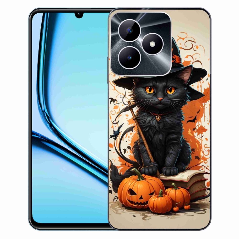 Zselés borítás mmCase a Realme Note 50 készülékhez - cat wizard