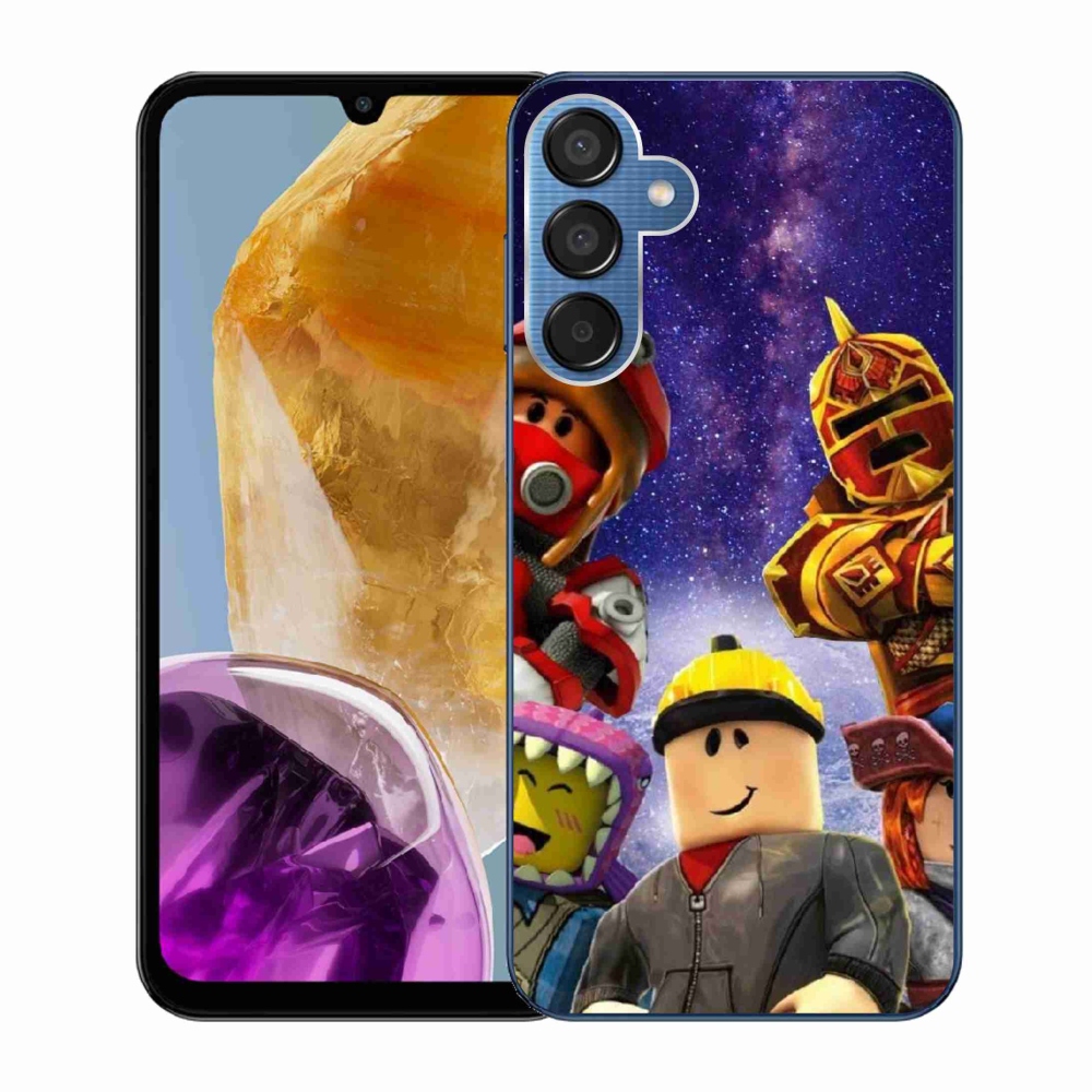 Gél védőburkolat mmCase Samsung Galaxy M15 5G - roblox 3