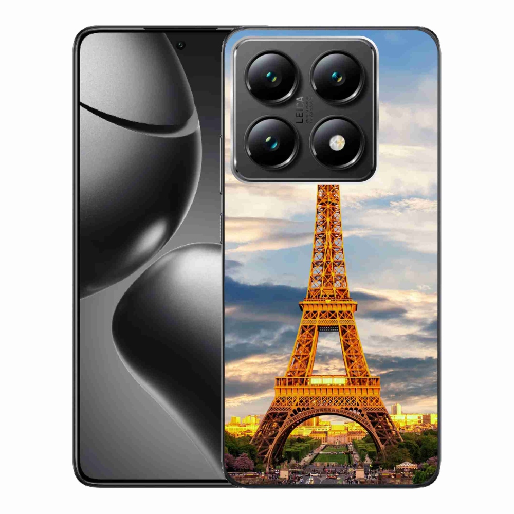 Gél borítás mmCase a Xiaomi 14T Pro számára - eiffel torony 3