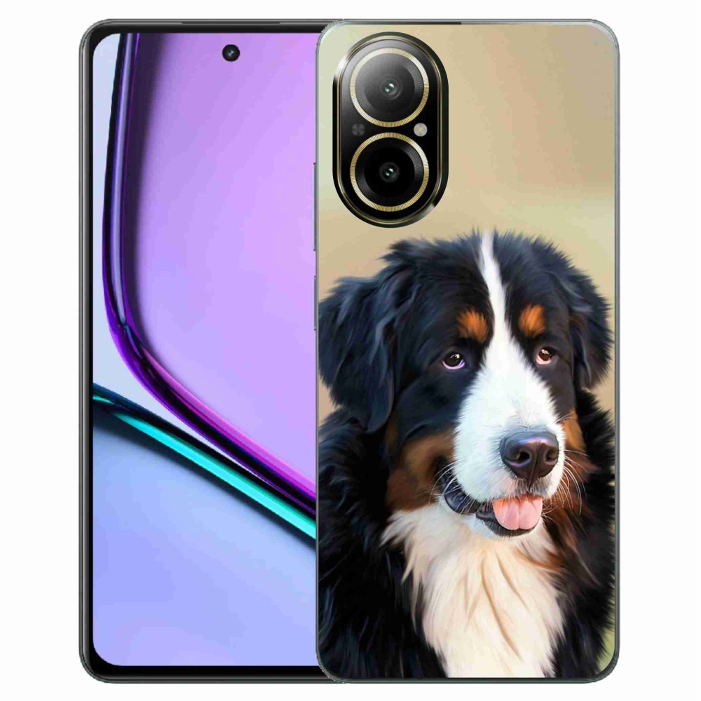 Gélhüvely mmCase a Realme C67 készülékhez - Berni hegyi kutya