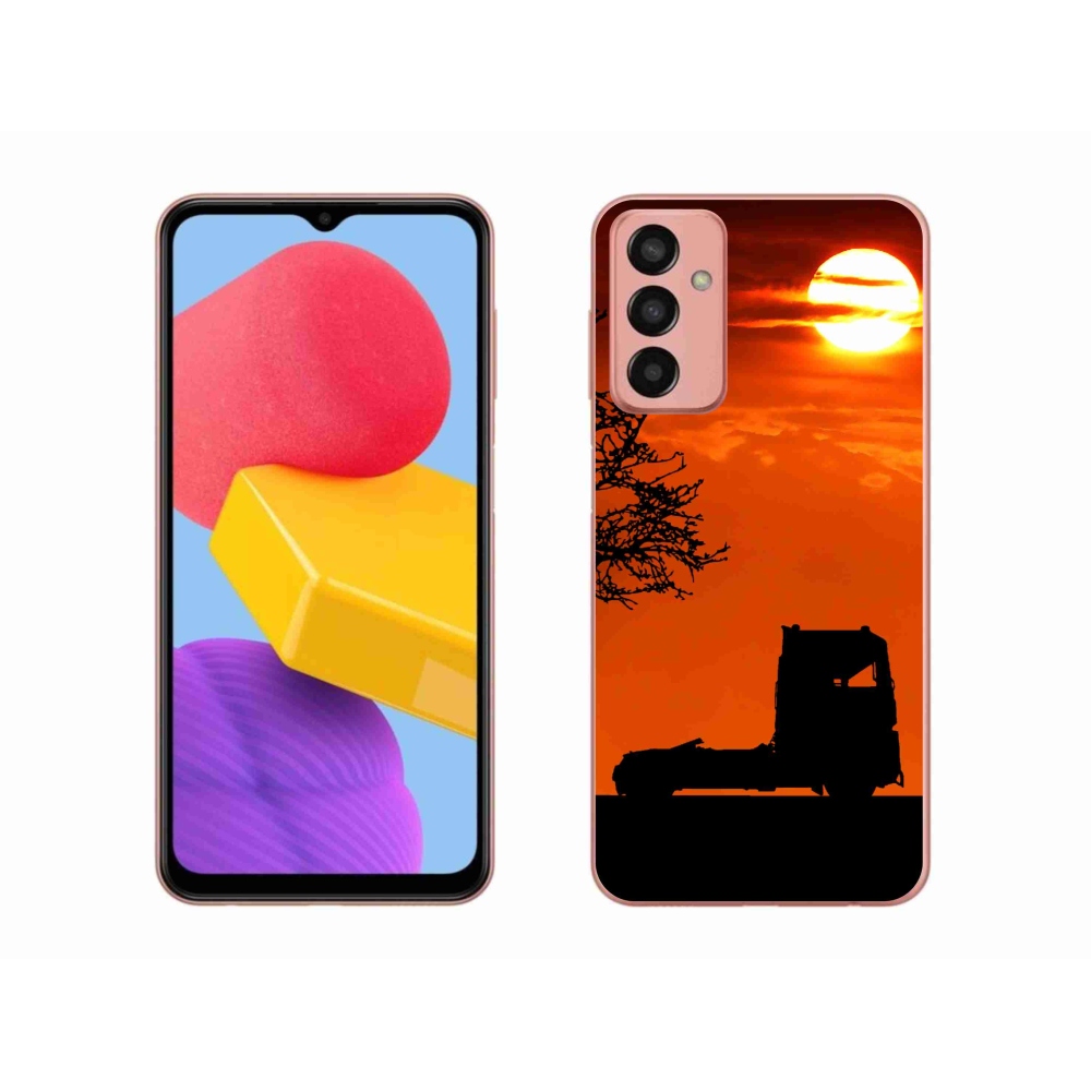 Zselés borítás mmCase Samsung Galaxy M13 - teherautó 3