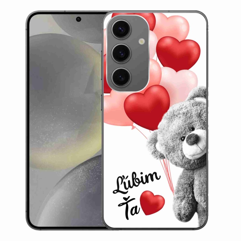 Gél tok mmCase a Samsung Galaxy S24+ készülékhez - I love you en
