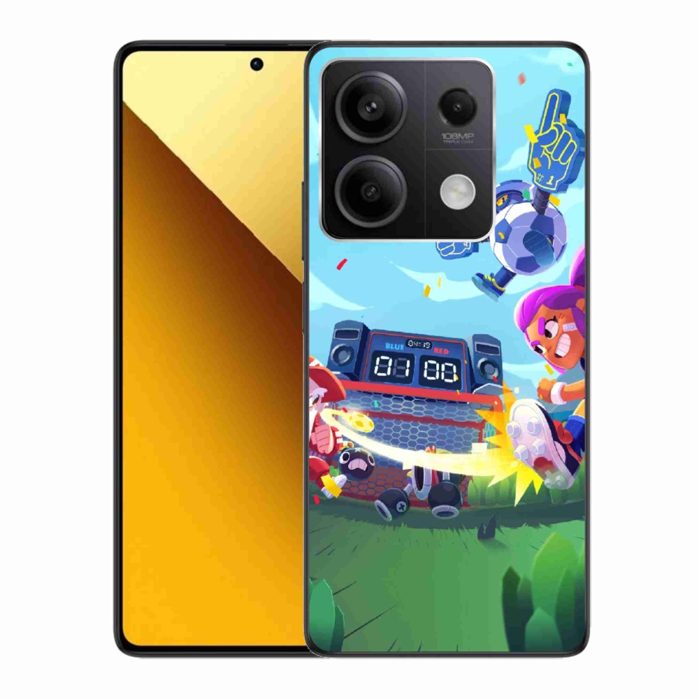 Gél borítás mmCase a Xiaomi Redmi Note 13 5G-hez - verekedés csillagok 1