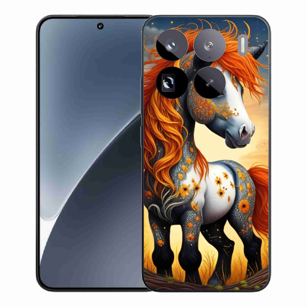 Gél borítás mmCase a Xiaomi 15 Pro számára - színes póni