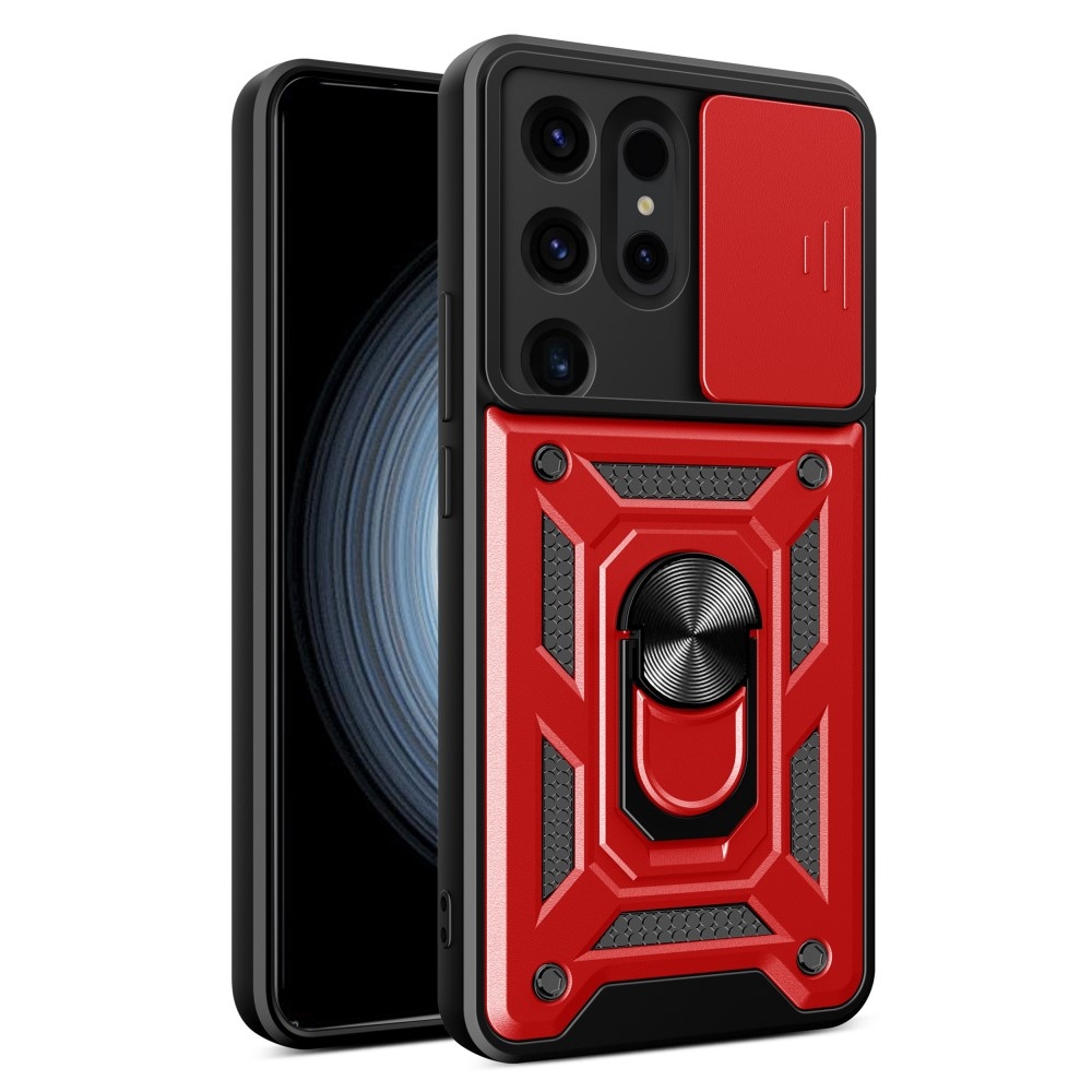 Csúszásálló borítás Samsung Galaxy S24 Ultra készülékhez - piros