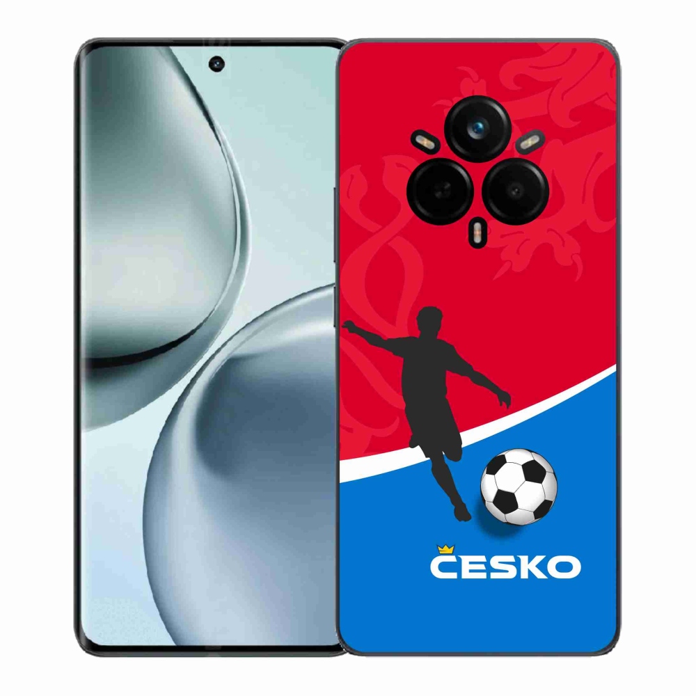 Gél borítás mmCase a Realme 14 Pro 5G készülékhez - foci Csehország