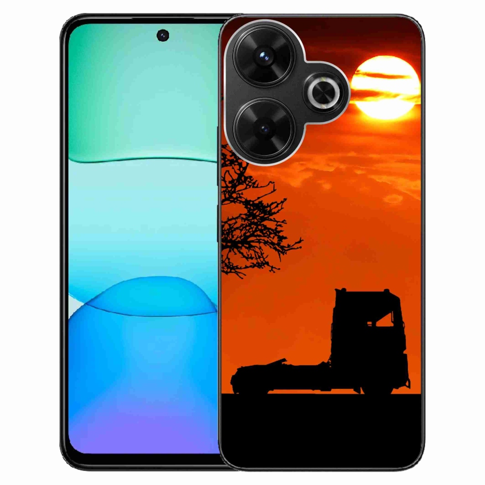 Gél borítás mmCase a Xiaomi Redmi 13 4G/Poco M6 4G - teherautóhoz 3