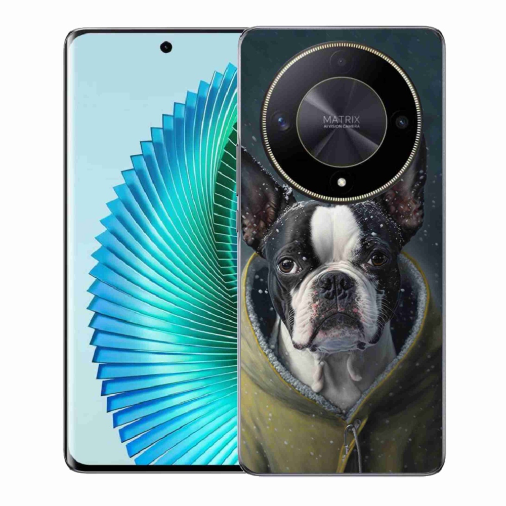Gél borítás mmCase a Honor Magic 6 Lite 5G számára - bulldog