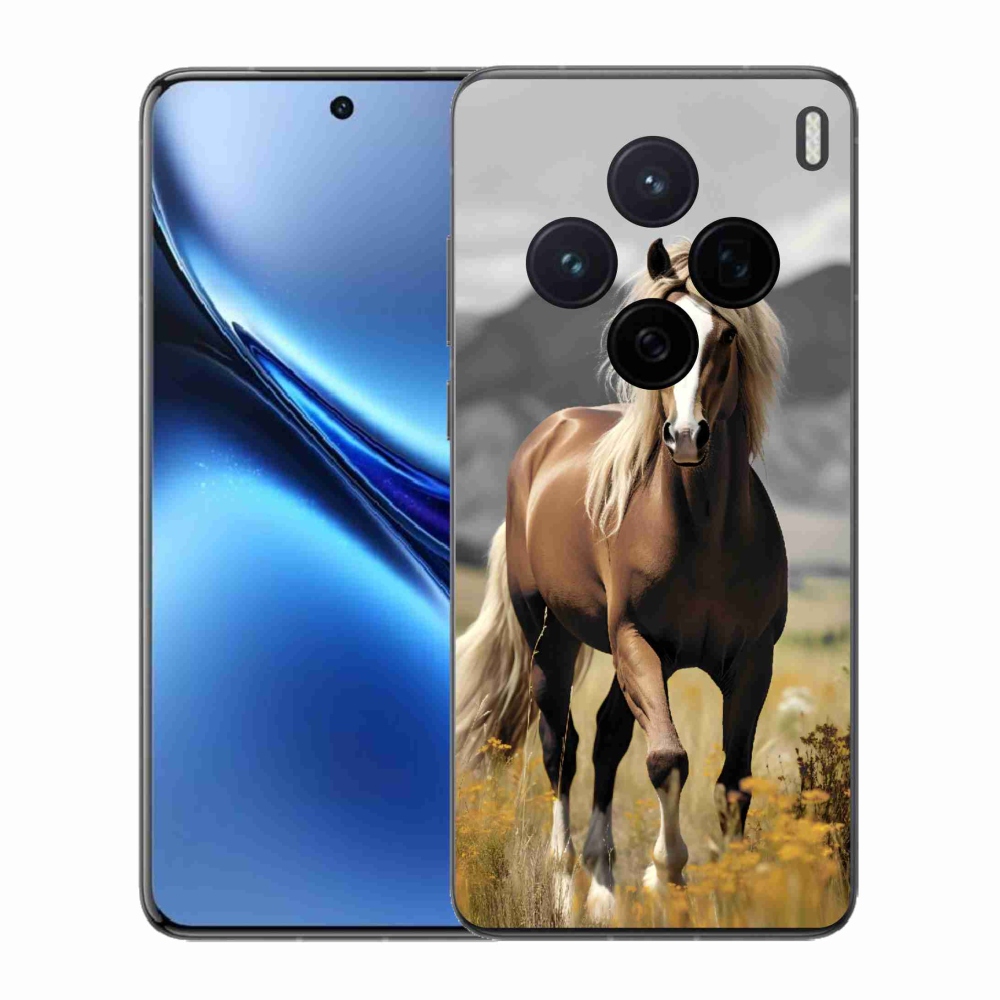 Zselés tok mmCase Vivo X200 5G - barna ló 1