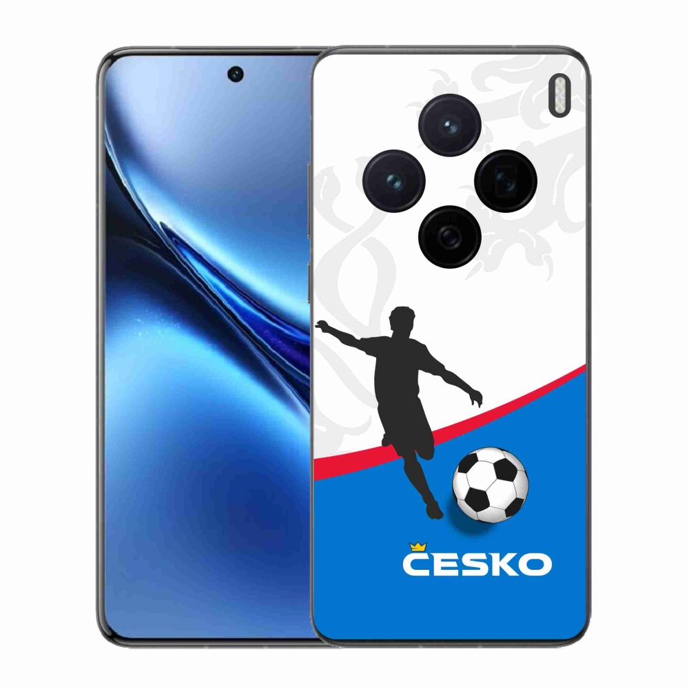 Gél borítás mmCase a Vivo X200 5G-hez - futball Csehország 1