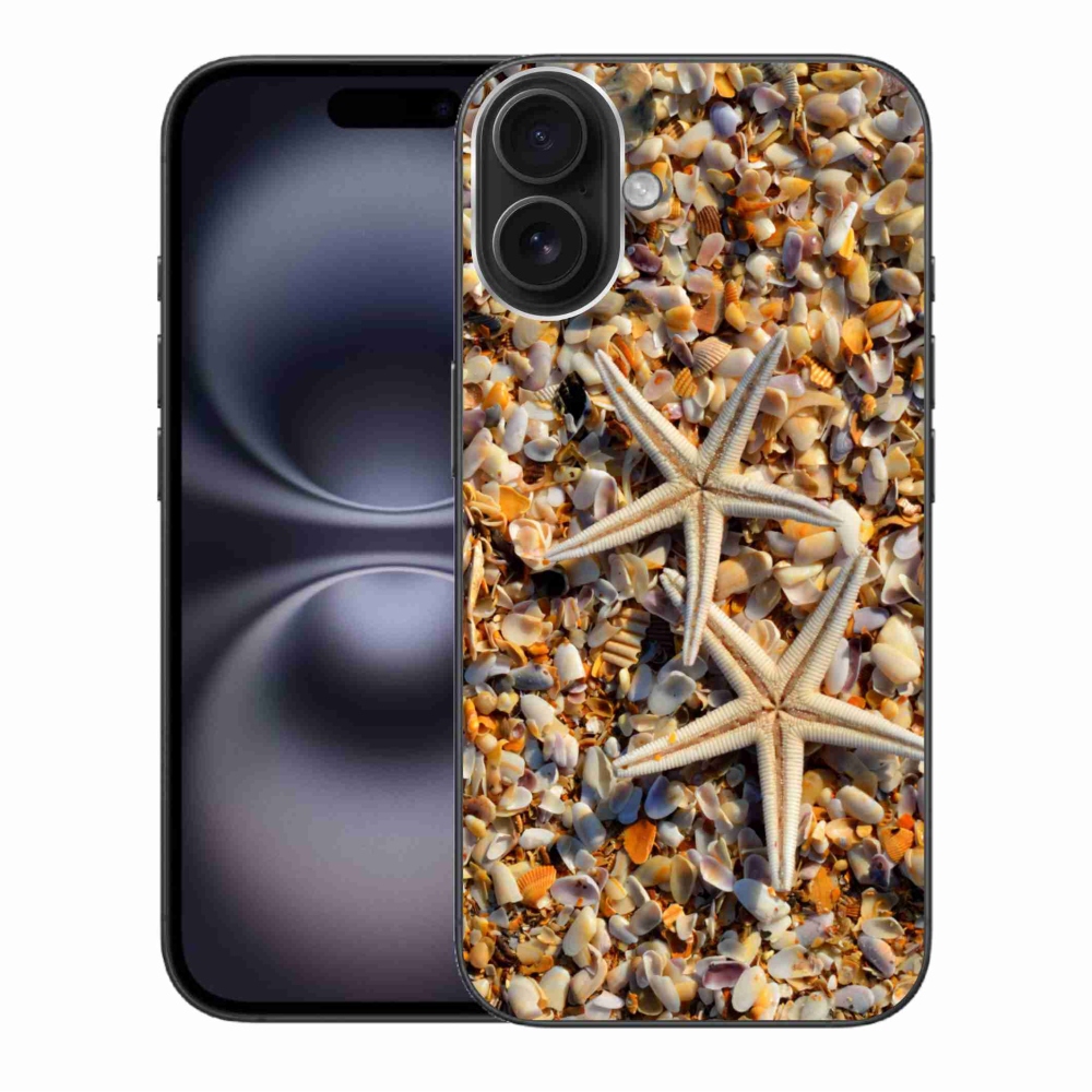 Zselés borítás mmCase iPhone 16 Plus készülékhez - tengeri csillag