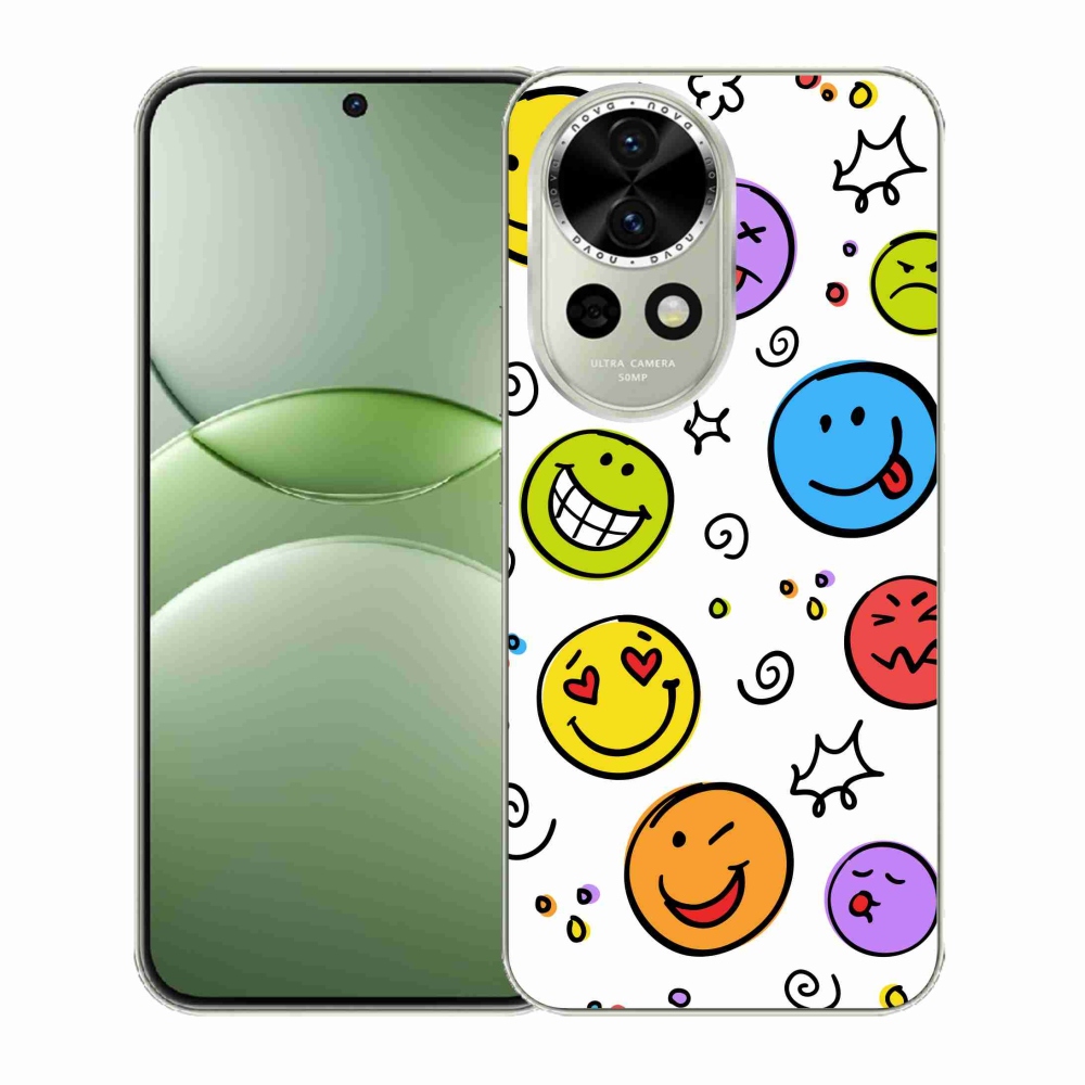 Gél borítás mmCase a Huawei Nova 13 5G-n - smiley-k