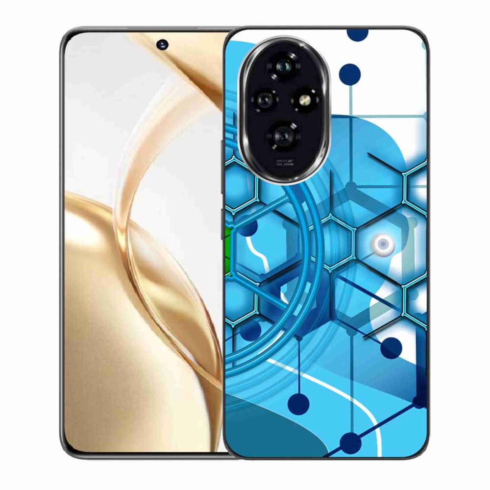 Zselés borítás mmCase a Honor 200 5G készülékhez - absztrakt minta 2