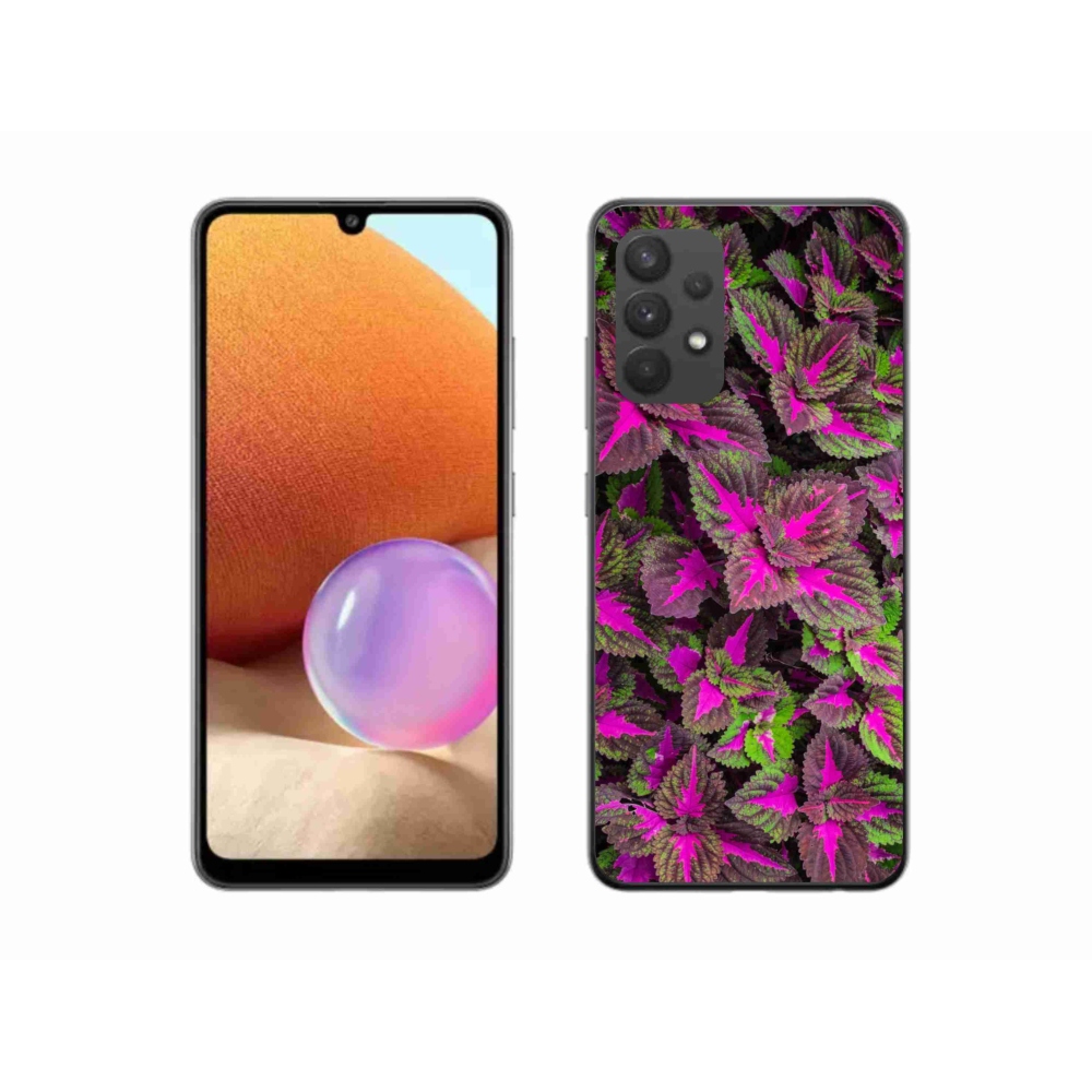 Gél borító mmCase Samsung Galaxy A32 4G - virágok 10