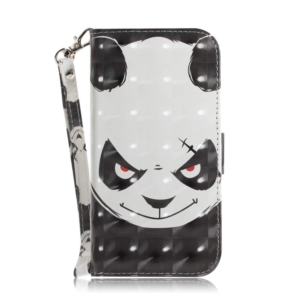 Nyomtatott könyv tok a Xiaomi Redmi 12 4G/5G készülékhez - angry panda