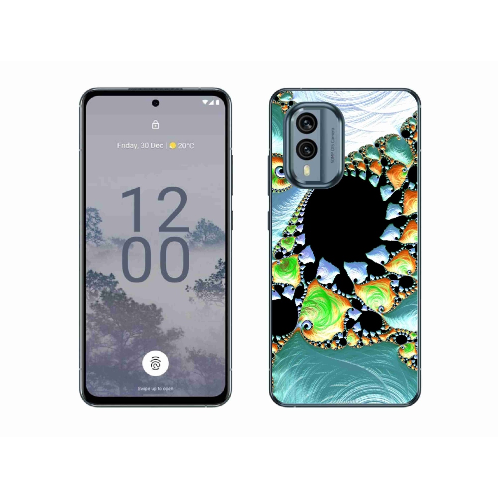 Zselés borítás mmCase a Nokia X30 5G készülékhez - absztrakt motívum 21