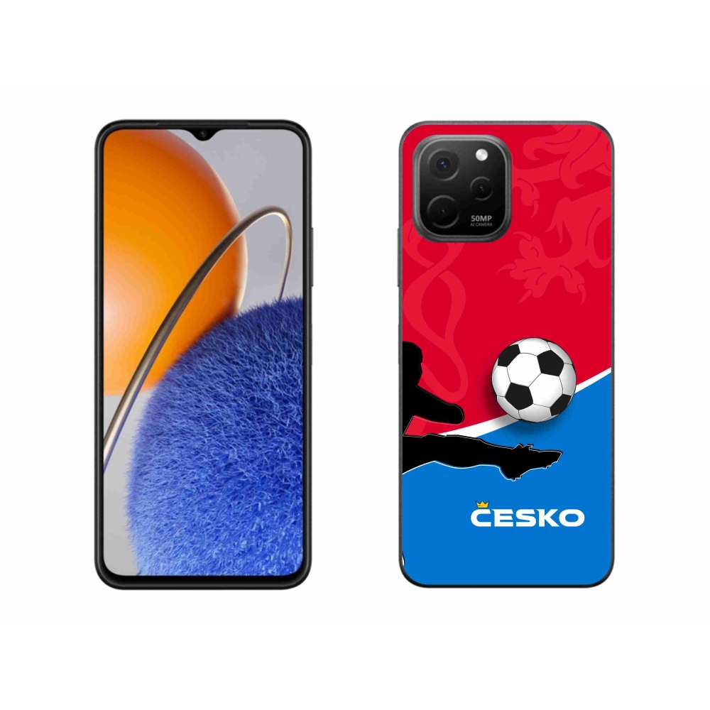 Gél borítás mmCase a Huawei Nova Y61-hez - futball Csehország 2