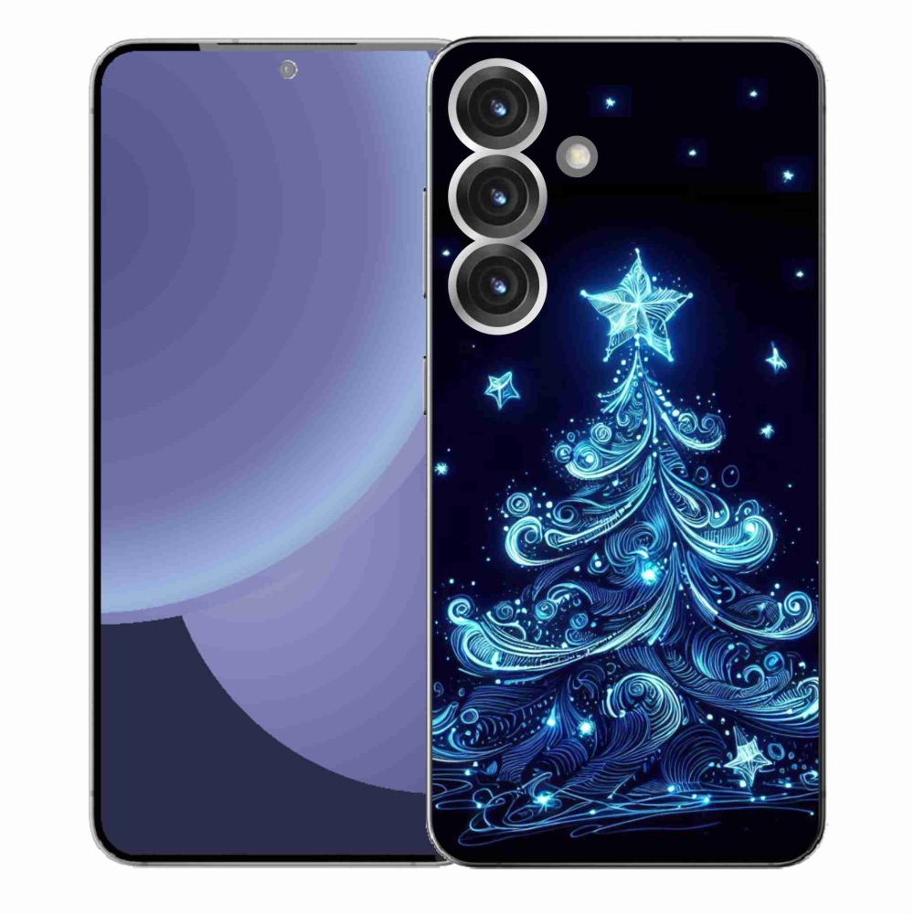 Gél borítás mmCase Samsung Galaxy S25+ - neon karácsonyfa 4