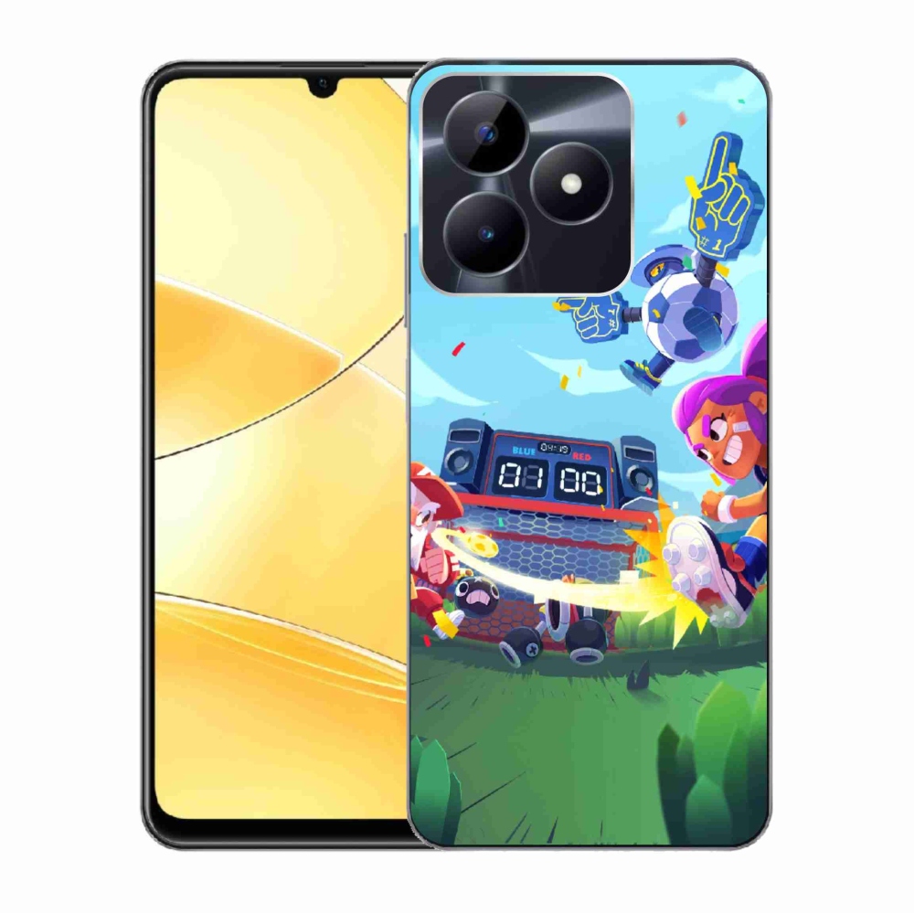 Zselés borítás mmCase a Realme C51/C53 készülékhez - brawl stars 1