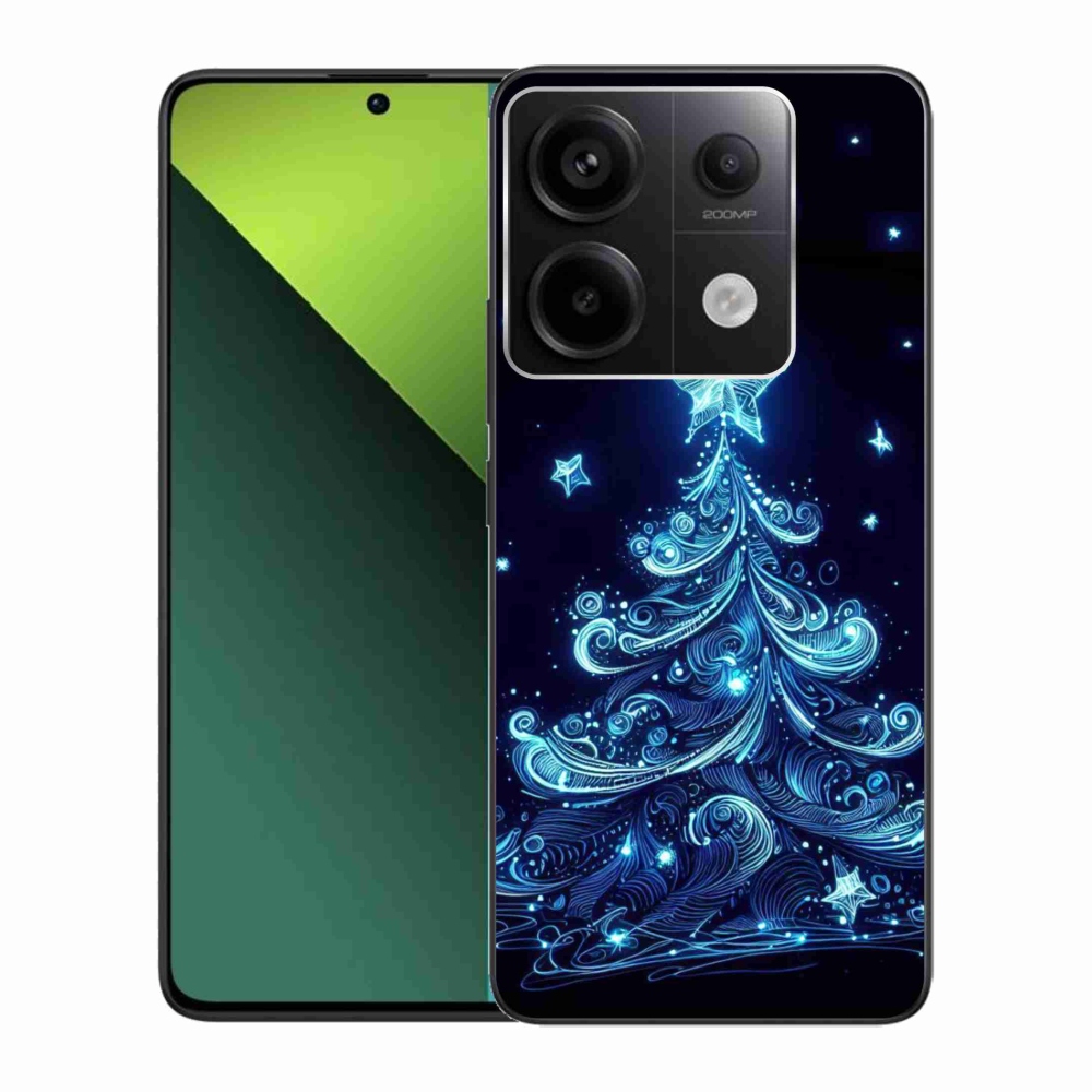 Gél borítás mmCase a Xiaomi Redmi Note 13 Pro 5G/Poco X6 5G - neon karácsonyfa 4