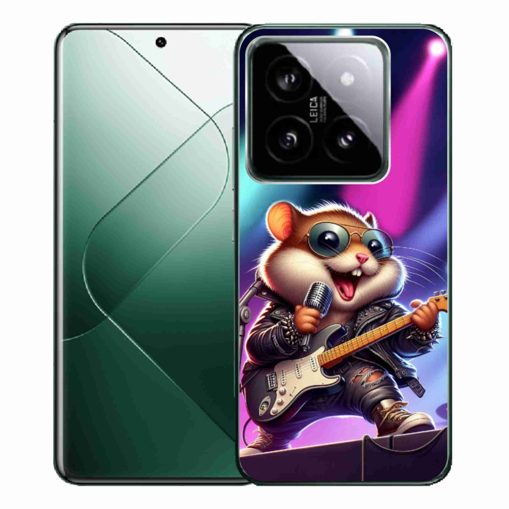 Gél borítás mmCase a Xiaomi 14 Pro-hoz - hörcsög hintaló