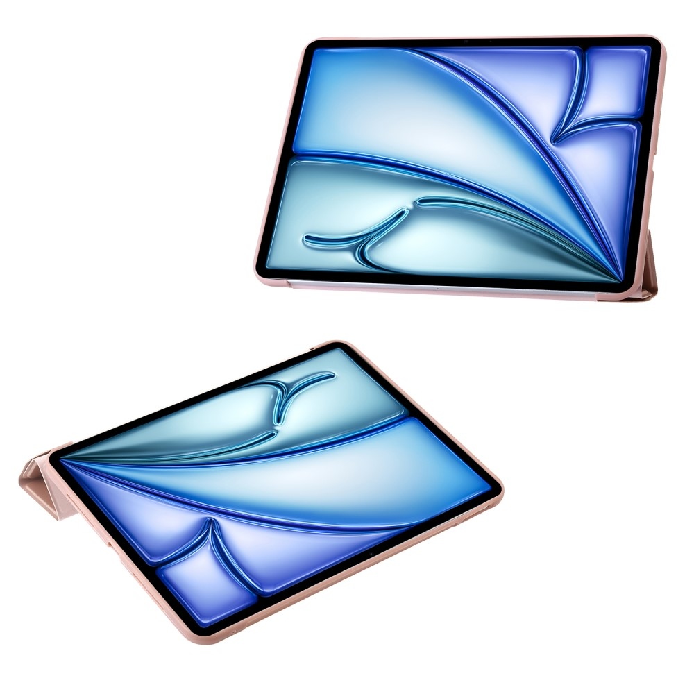 Origamis okos pozicionáló tok iPad Air 13 (2024)/(2025) - rózsaarany