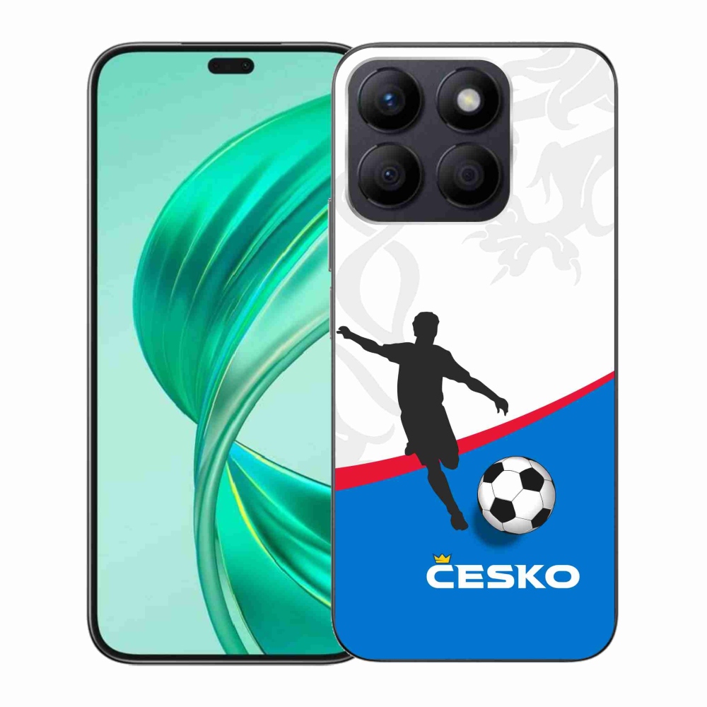 Gél borítás mmCase for Honor X8b - futball Csehország 1