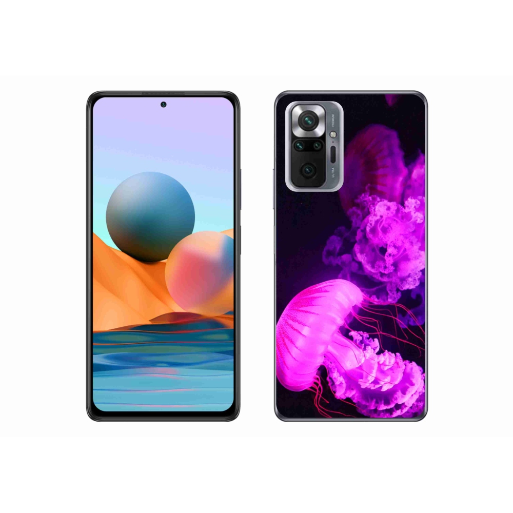 Gél borítás mmCase a Xiaomi Redmi Note 10 Pro készülékhez - medúza 1