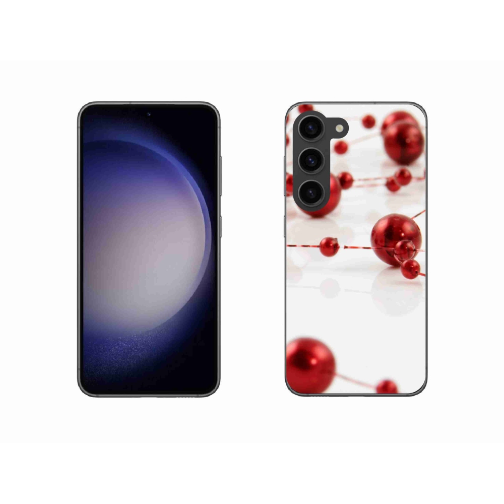 Gél borítás mmCase Samsung Galaxy S23 5G - Karácsonyi lánc