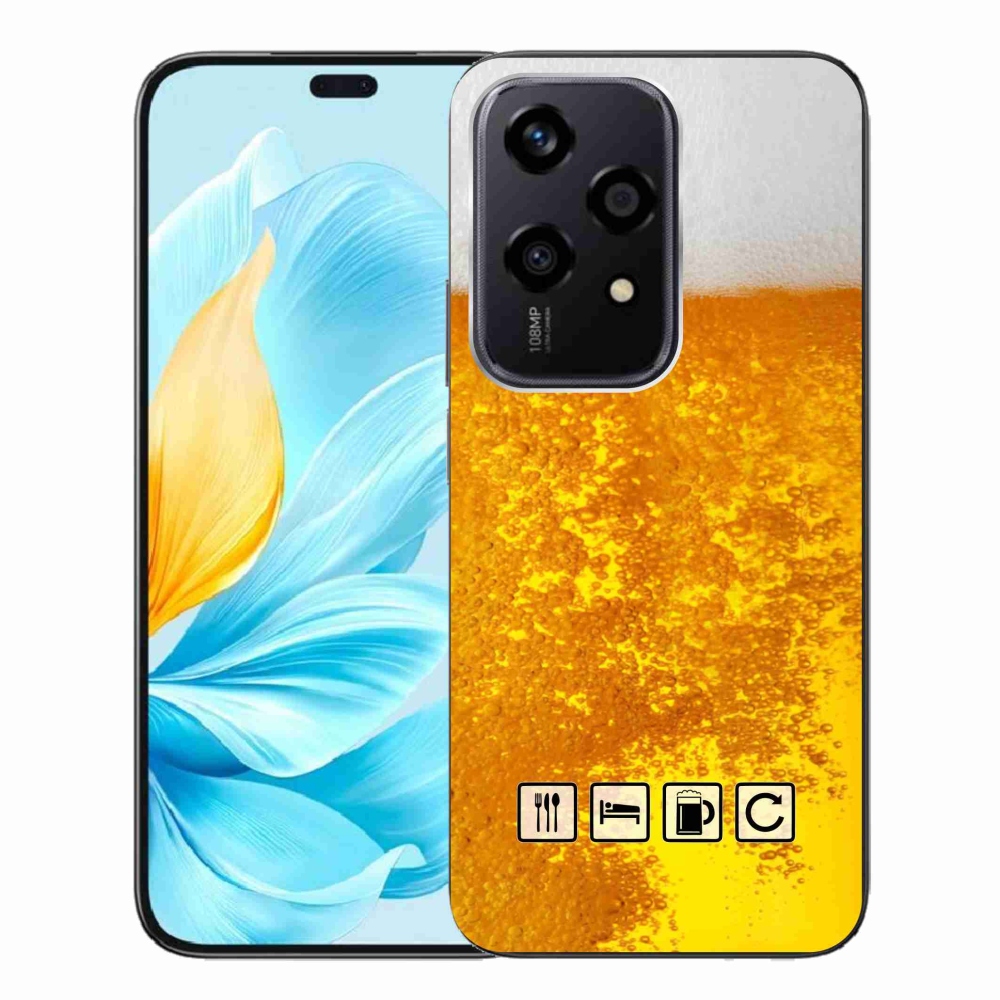 Gél borítás mmCase a Honor 200 Lite 5G számára - sör motívum 3
