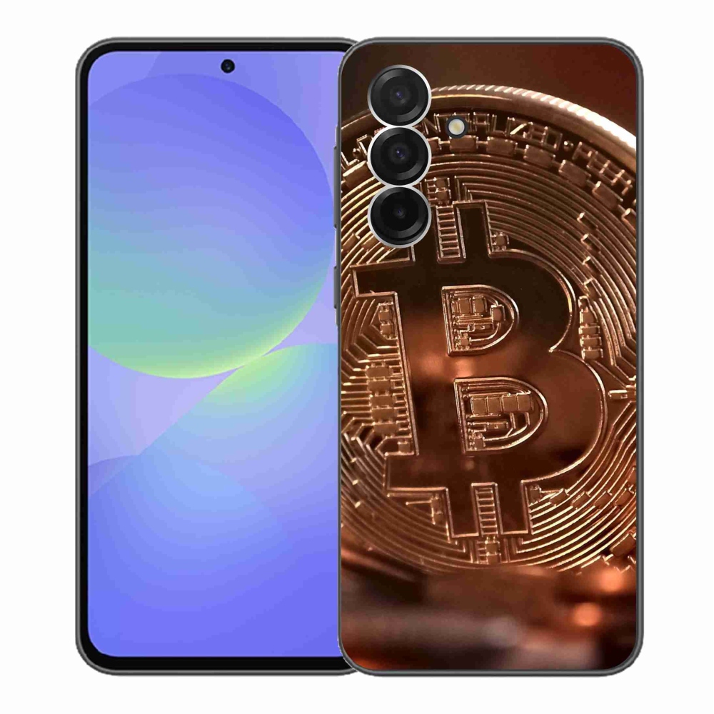 Gél borítás mmCase a Samsung Galaxy A36 5G számára - bitcoin