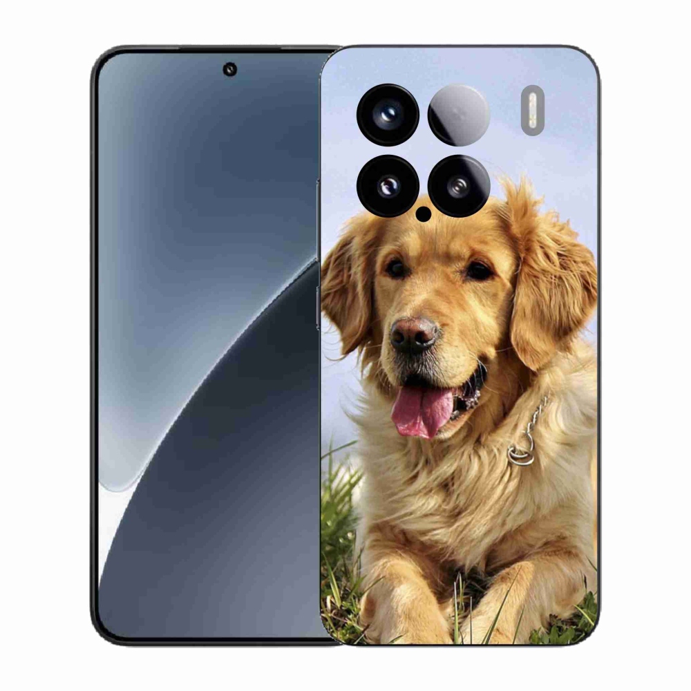Gél borítás mmCase a Xiaomi 15-hez - arany retriever