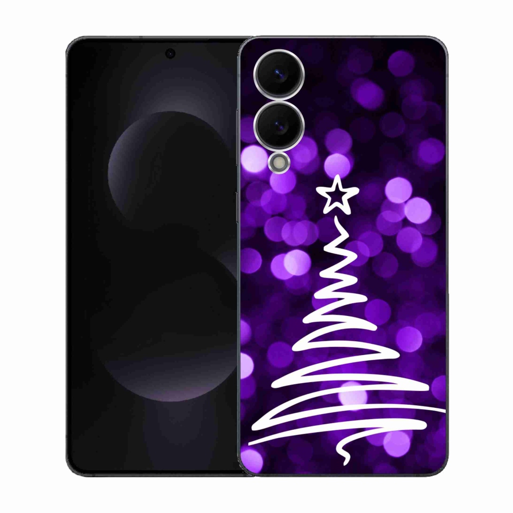 Gél borítás mmCase Samsung Galaxy S25 Edge készülékhez - fa