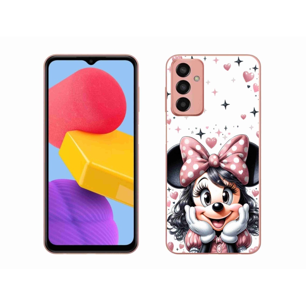 Zselés borítás mmCase Samsung Galaxy M13 készülékhez - minnie