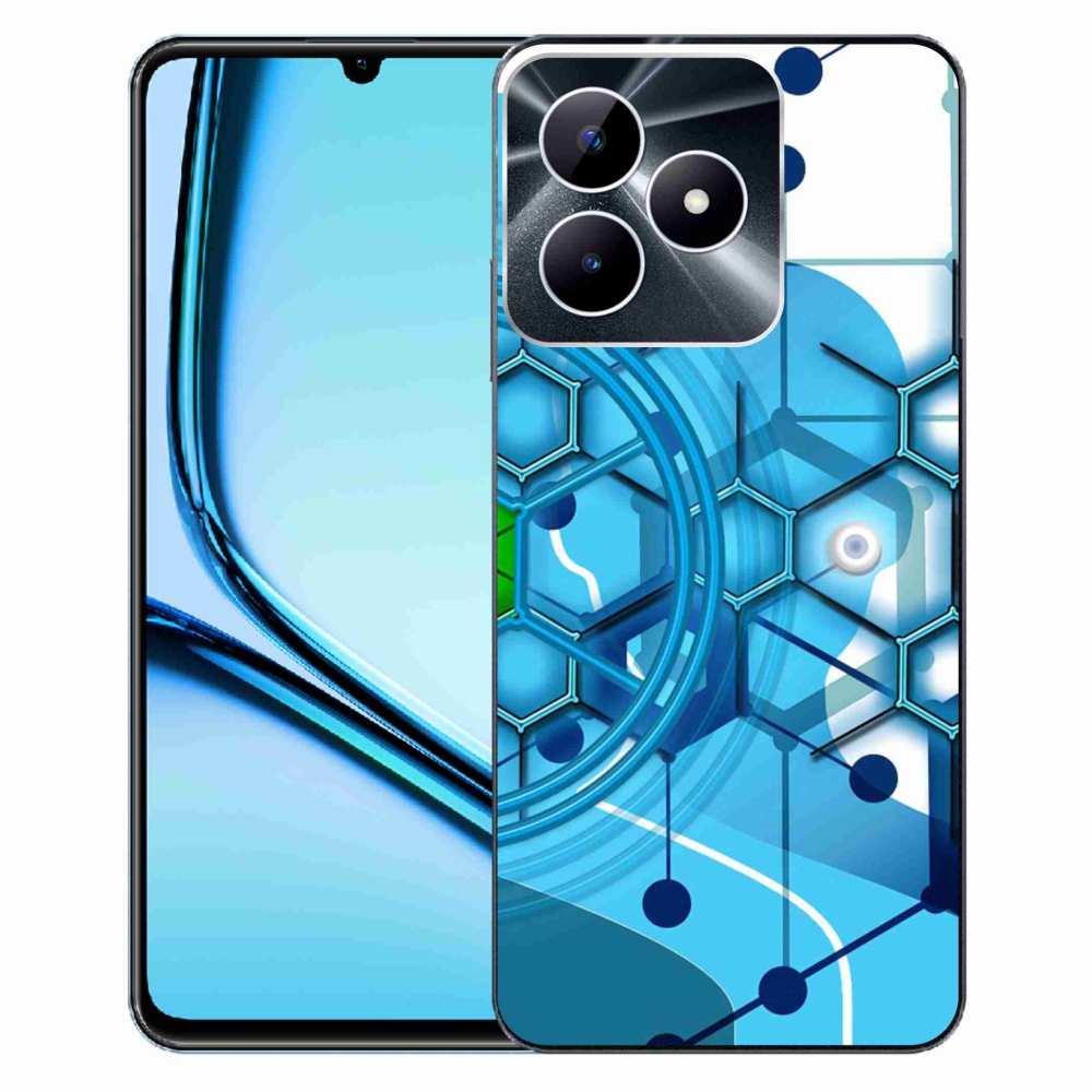 Zselés borító mmCase a Realme Note 50 készülékhez - absztrakt minta 2