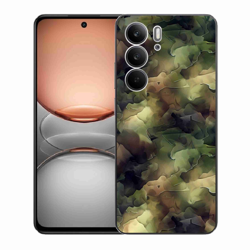 Zselés borítás mmCase a Realme C75 készülékhez - álcázó minta 10