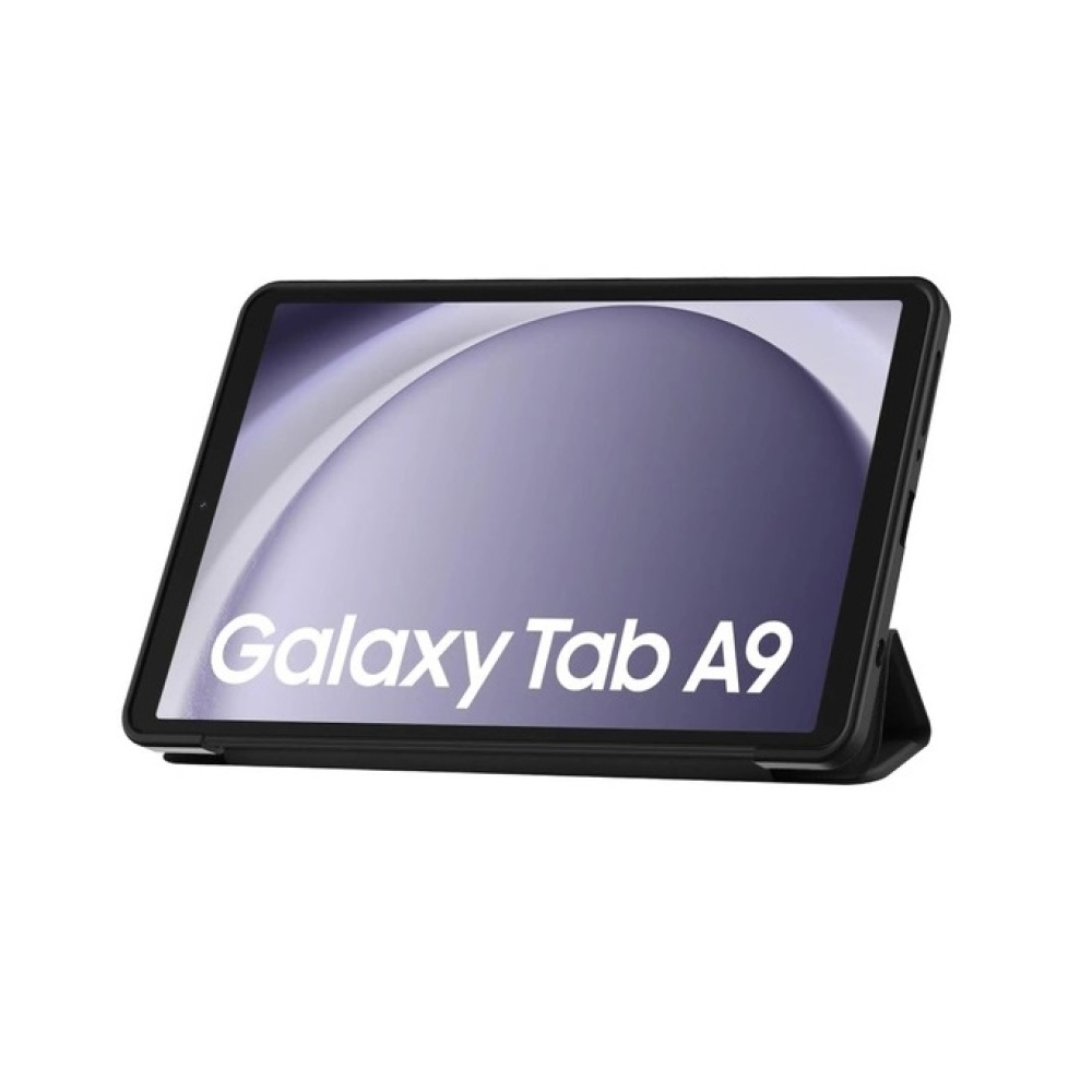 Tech intelligens záró tok Samsung Galaxy Tab A9 készülékhez - fekete