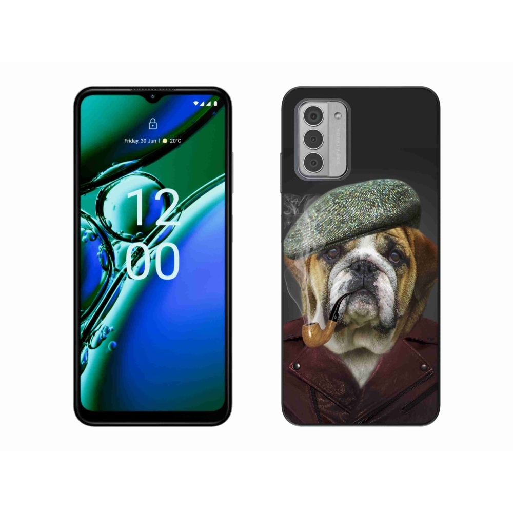 Zselés borítás mmCase a Nokia G42-hez - kutya csővel