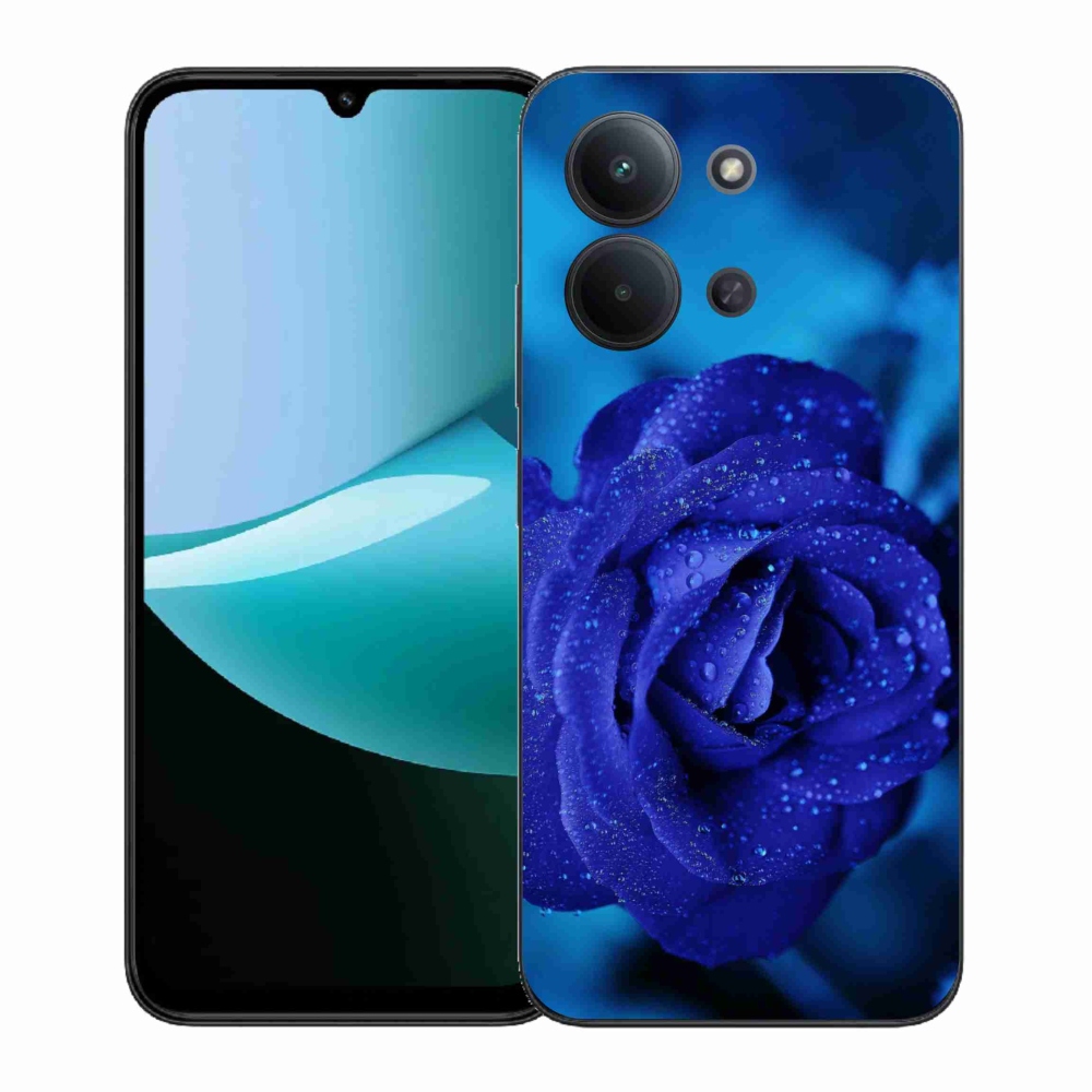 Gél borítás mmCase a Xiaomi Redmi 15C 4G (171mm)/Poco C85 4G (171mm) - kék rózsa