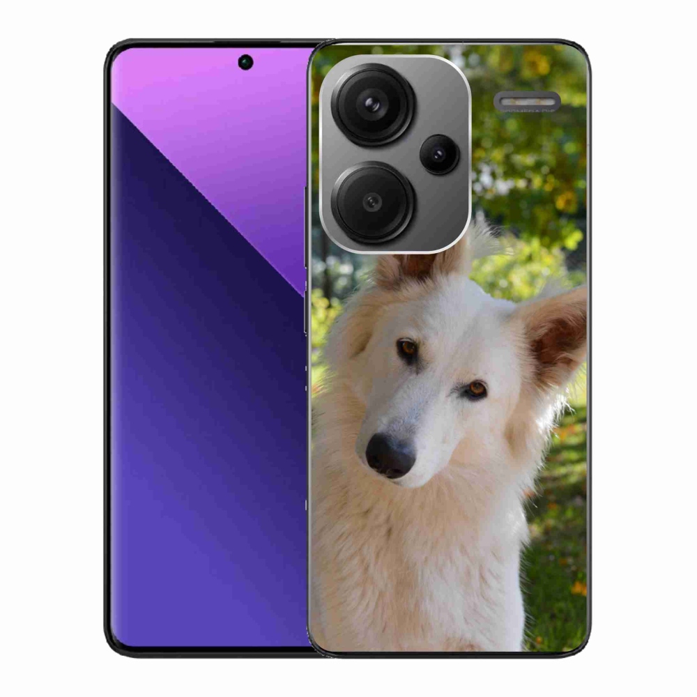 Gél borítás mmCase a Xiaomi Redmi Note 13 Pro+ 5G - fehér svájci pásztor 1