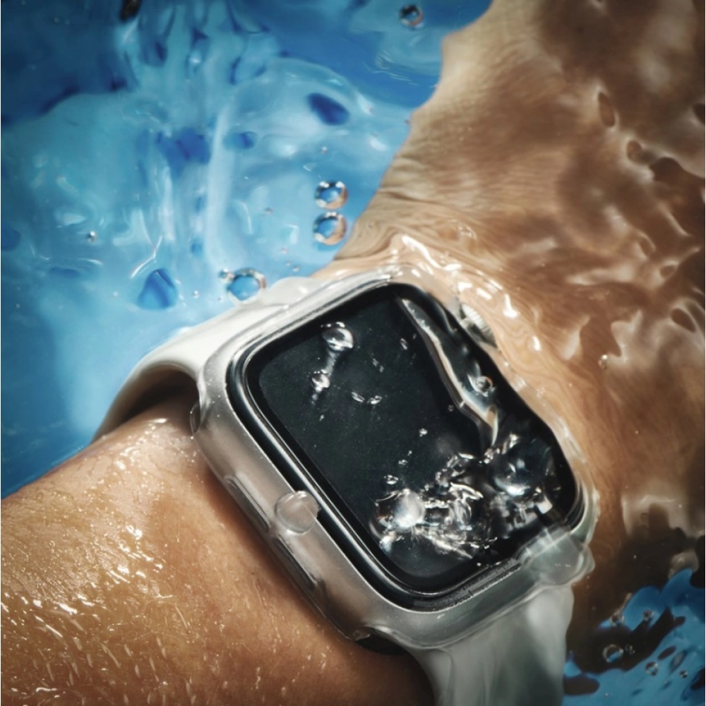 360°-os pattintható védőburkolat Apple Watch 7/8/9 - 41mm -hez