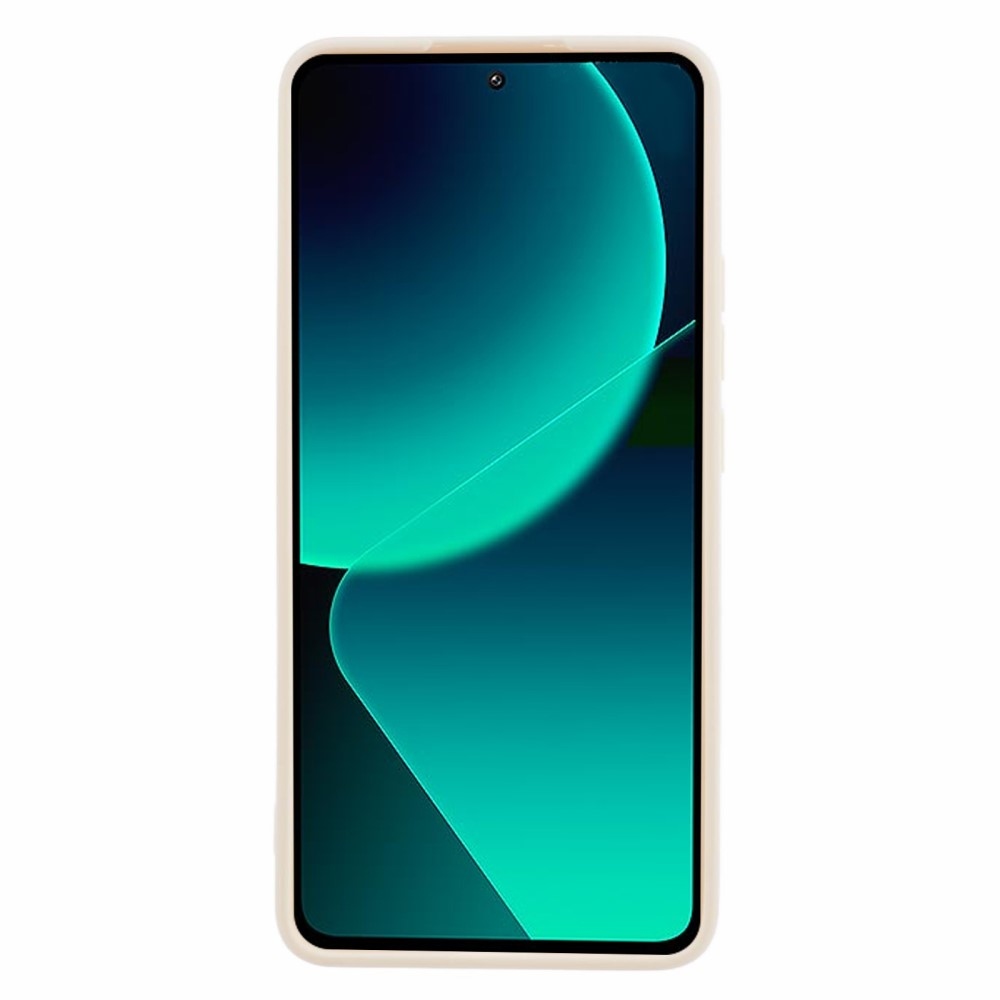 Edge zselés tok Xiaomi 13T/13T Pro készülékhez - fehér