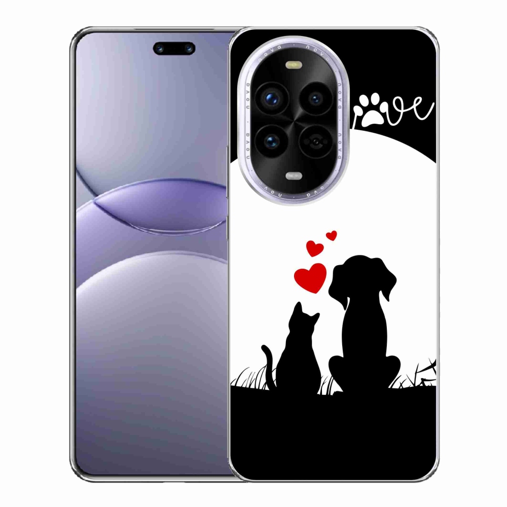 Gél borítás mmCase a Huawei Nova 13 Pro 5G-n - állati szeretet