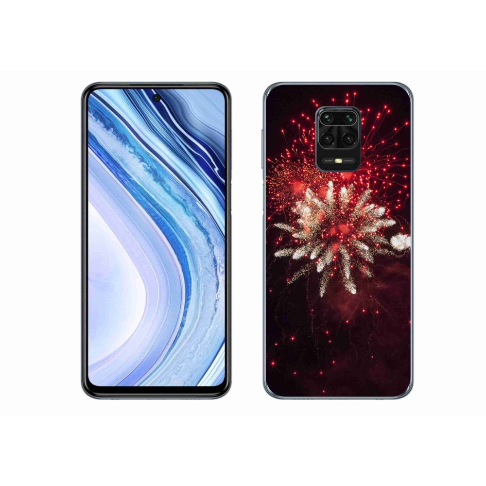 Gél borítás mmCase a Xiaomi Redmi Note 9S-hez - tűzijáték