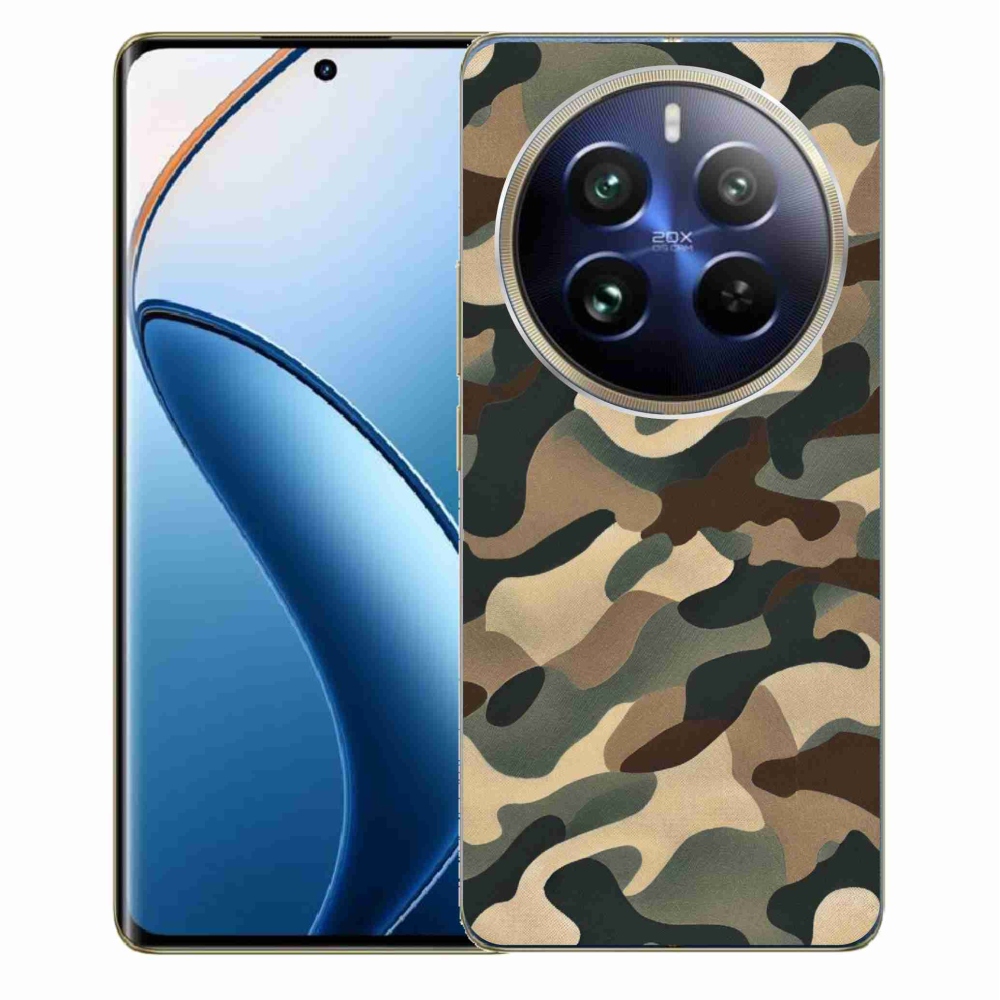 Gél borítás mmCase a Realme 12 Pro 5G/12 Pro+ 5G számára - álcázó mintázat 11