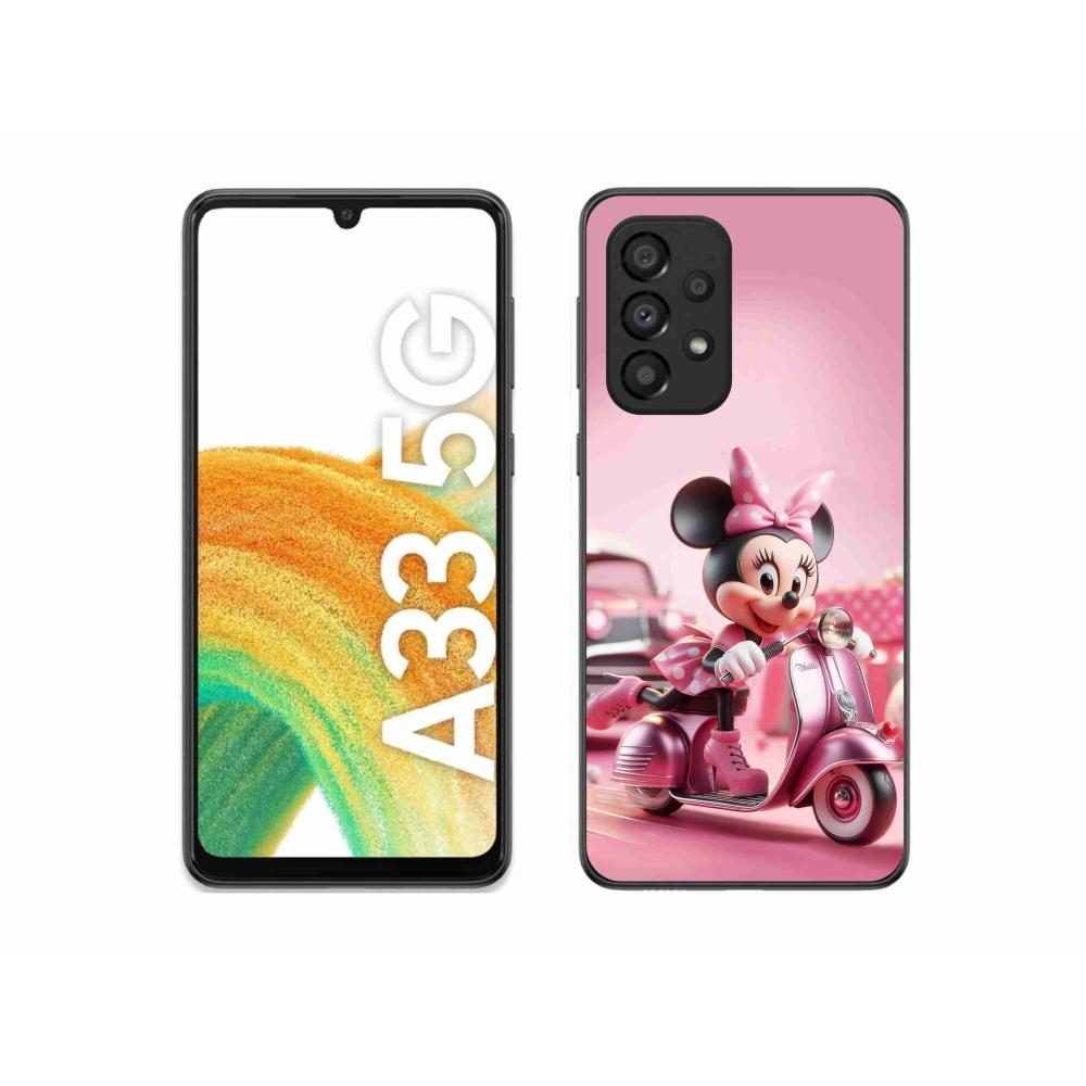 Gél védőburkolat mmCase Samsung Galaxy A33 5G - minnie 1