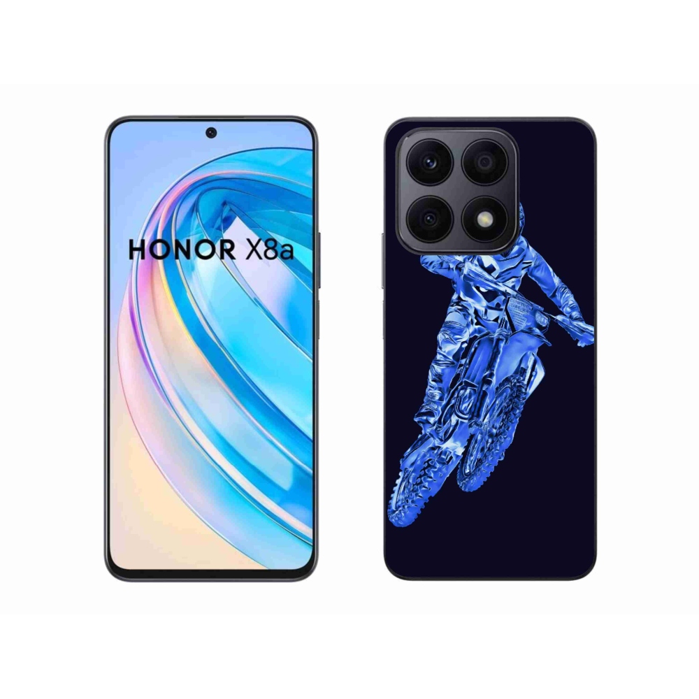 Zselés borítás mmCase a Honor X8a készülékhez - motocross 1